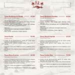 Menu Restaurant Hôtel Racine Marrakech December 2023 230111-819100